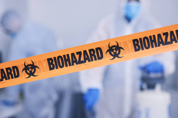 Professional Drug Lab Cleanup technician working in Chester, MD
